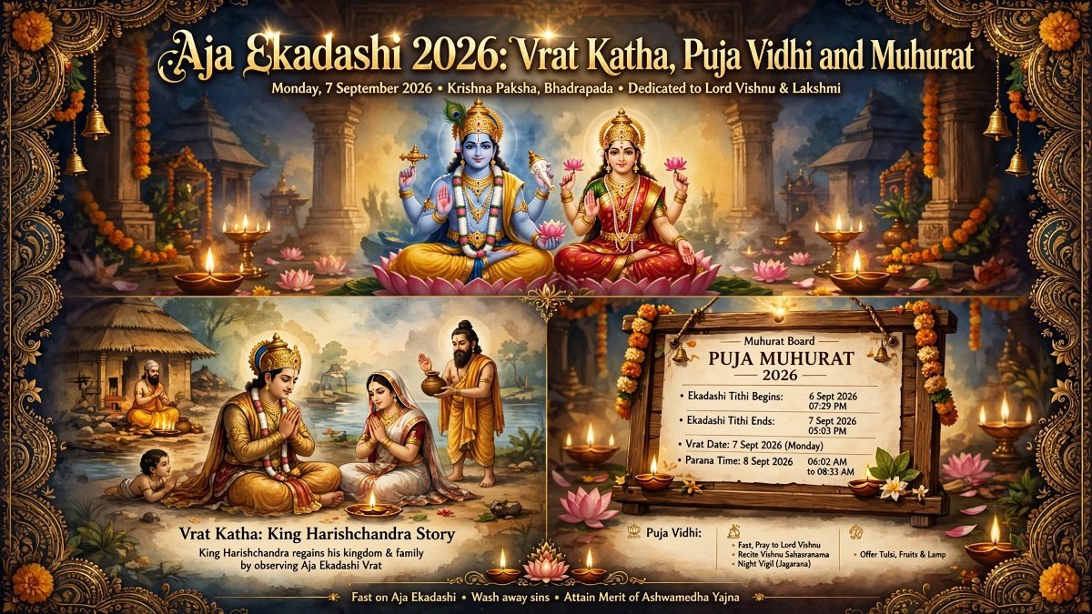 Aja Ekadashi 2026: Vrat Katha, Puja Vidhi and Muhurat