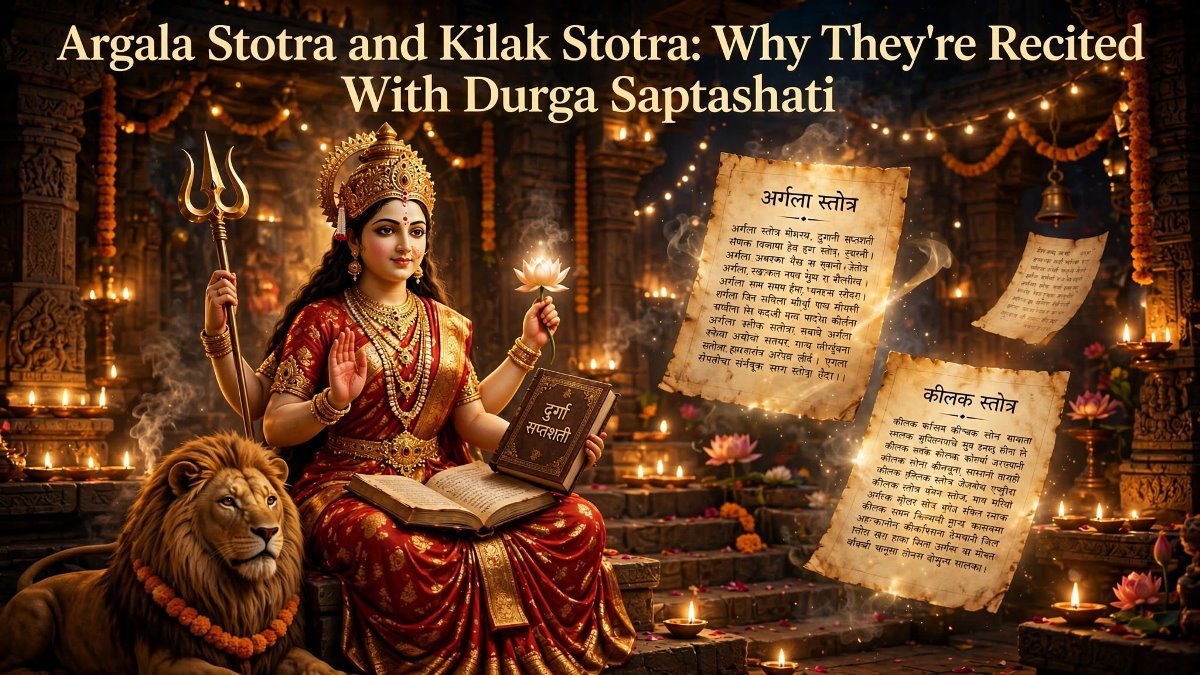Argala Stotra and Kilak Stotra: Why They’re Recited With Durga Saptashati