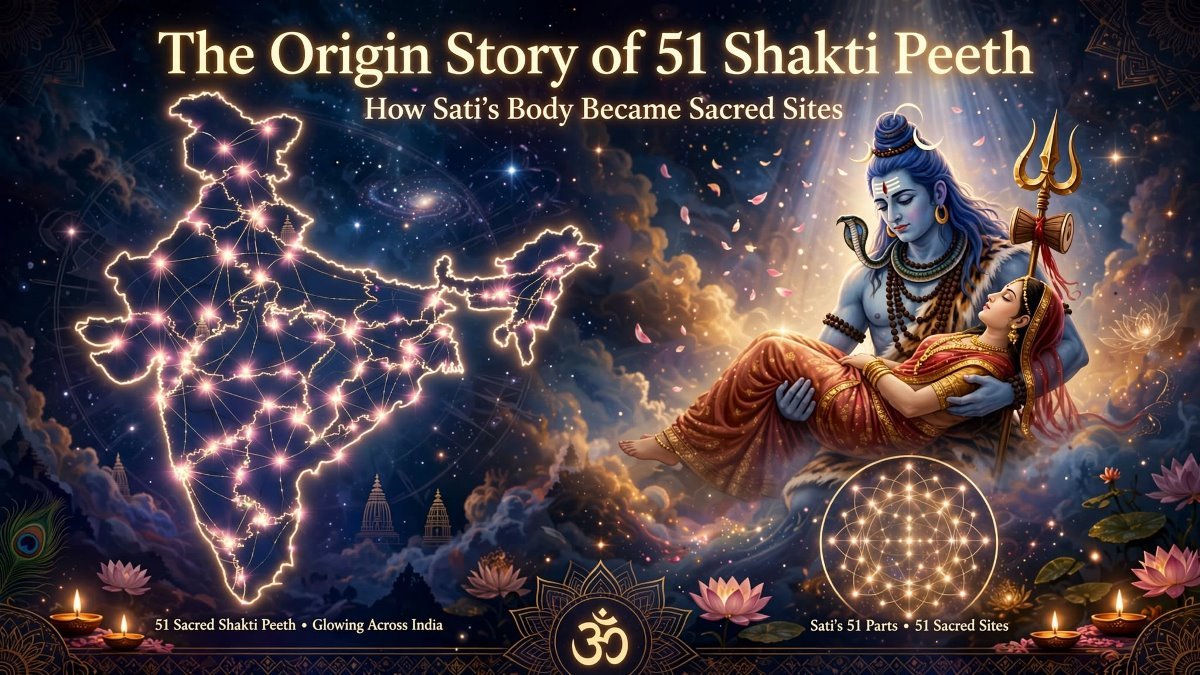 The Origin Story of 51 Shakti Peeth: How Sati’s Body Became Sacred Sites